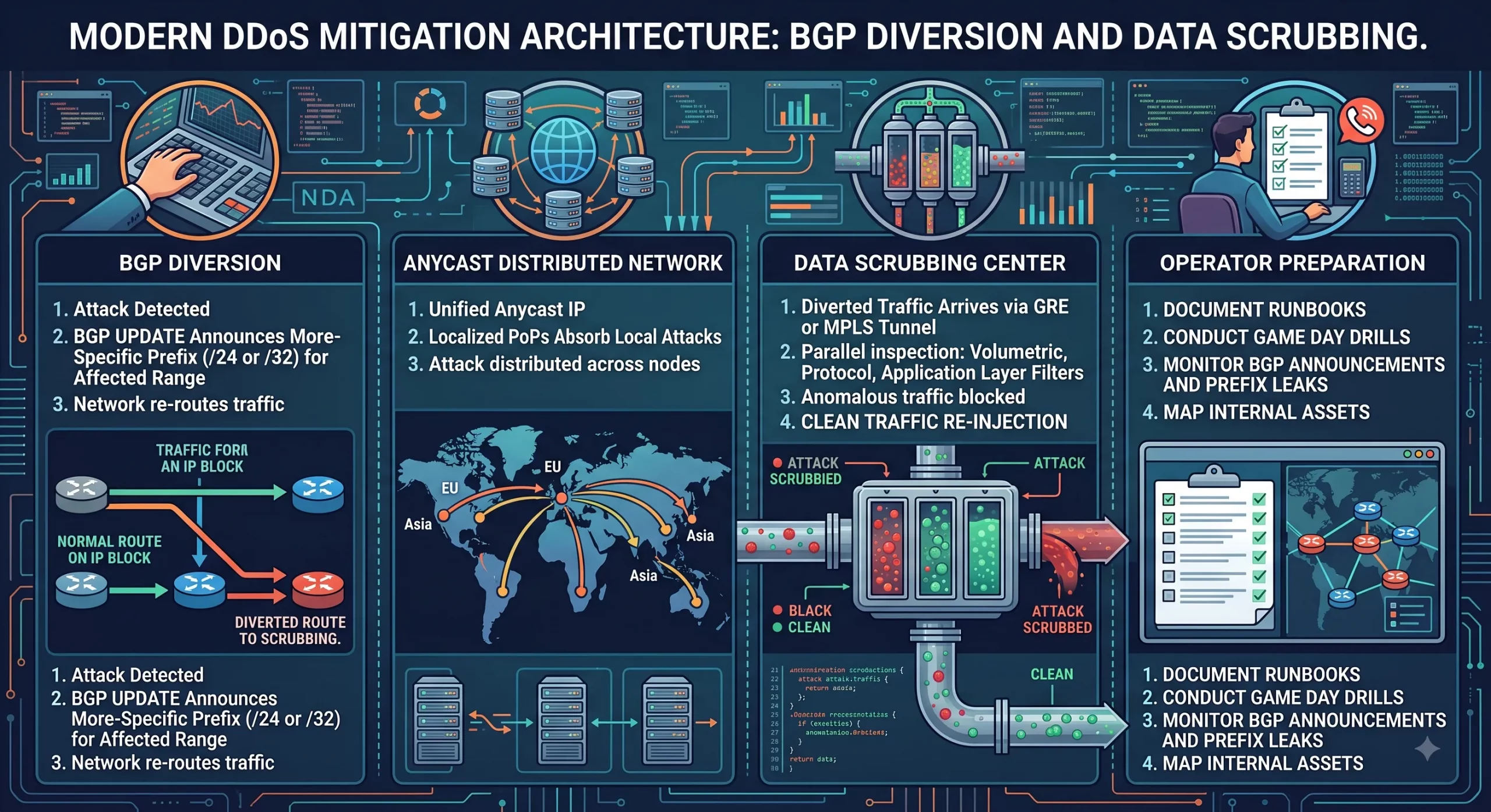 How DDoS Mitigation Works